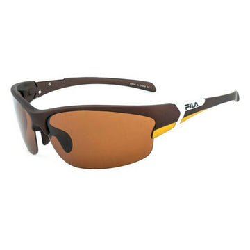 Unisex-Sonnenbrille Fila SF-218-PBRW (Ø 69 mm) Braun (Ø 69 mm)