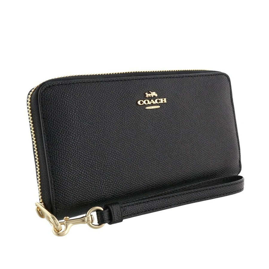 Cartera Coach C3441-IMBLK Piel Negra 19 x 10 cm