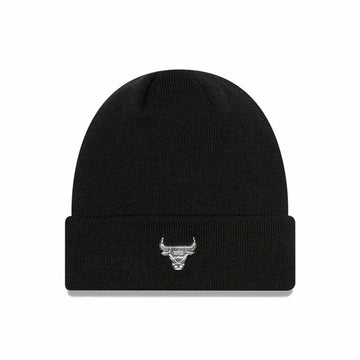 Hut New Era NBA Chicago Bulls Metallic Schwarz Einheitsgröße