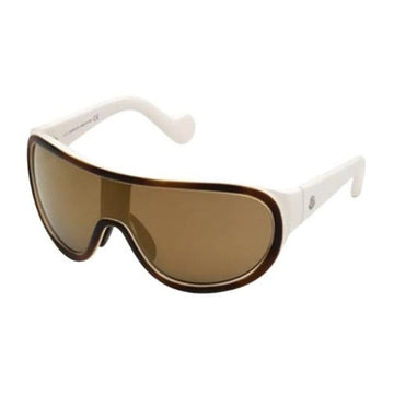 Unisex-Sonnenbrille Moncler BROWN MIRROR SHIELD UNISEX