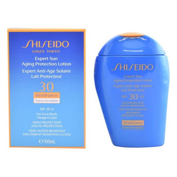 Sonnenlotion Expert Sun Aging Protection Shiseido Spf 30 (100 ml) Spf 30 100 ml