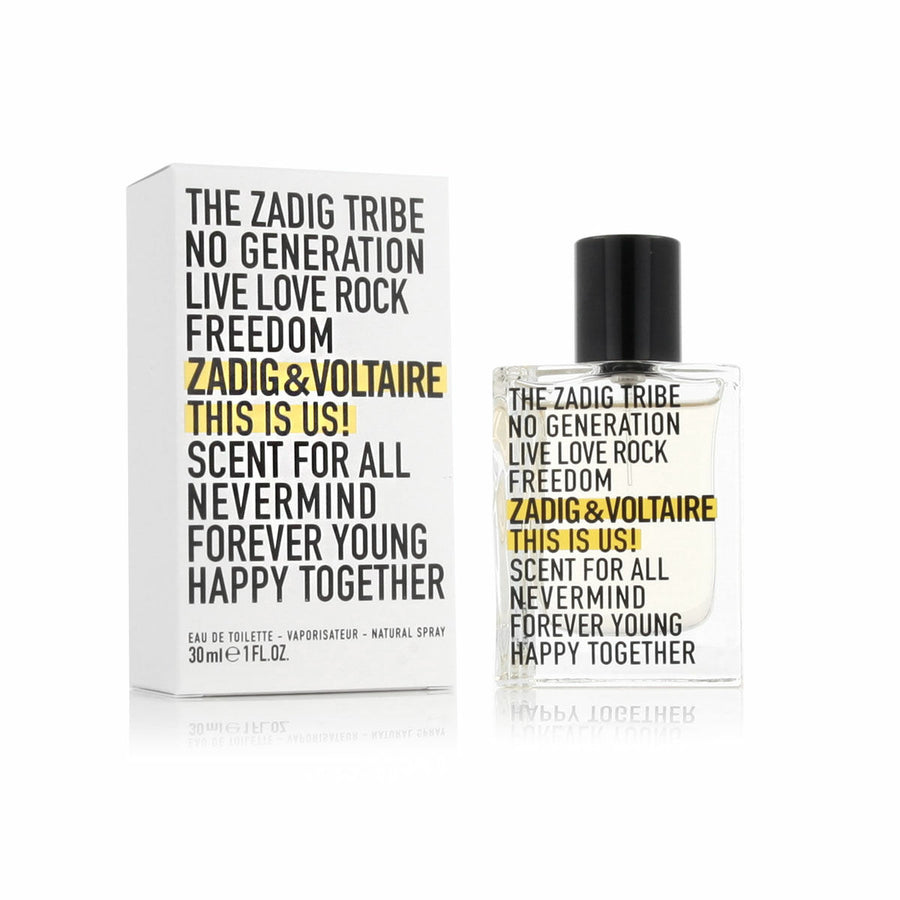 Unisex-Parfüm Zadig & Voltaire EDT This is Us! (30 ml)