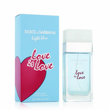 Damenparfüm Dolce & Gabbana EDT Light Blue Love is Love 50 ml