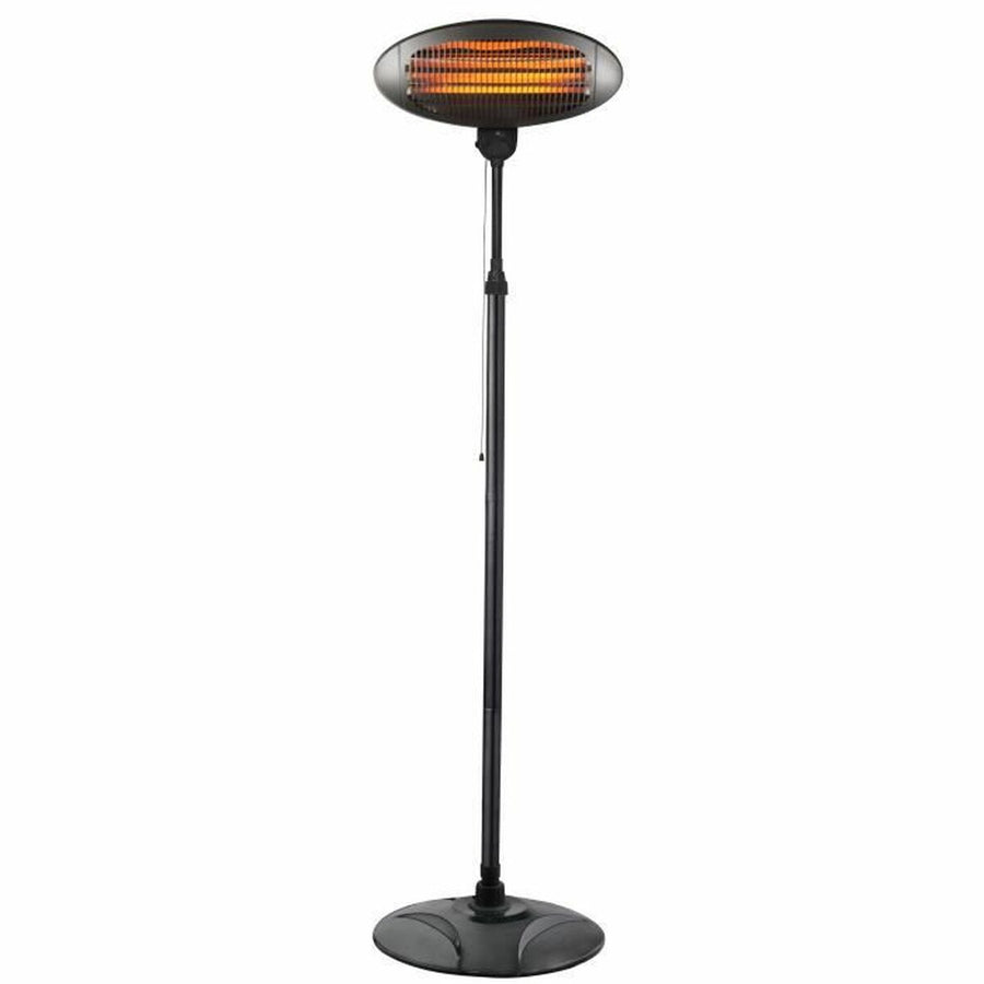 Electric halogen heater Favex Fano 210 cm Black 2000 W