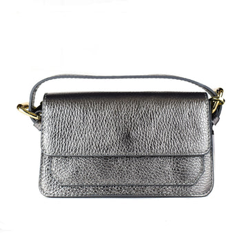 Damen Handtasche Ábaco AS221ABYU825 Grau (18 x 10 x 6 cm)