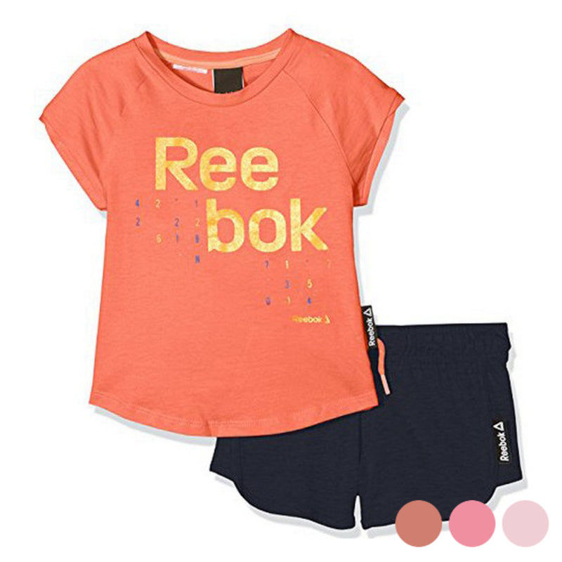 Conjunto deportivo para niños Reebok G ES SS Naranja