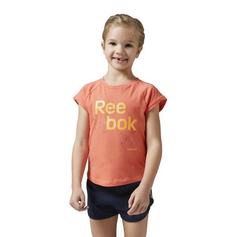 Conjunto deportivo para niños Reebok G ES SS Naranja