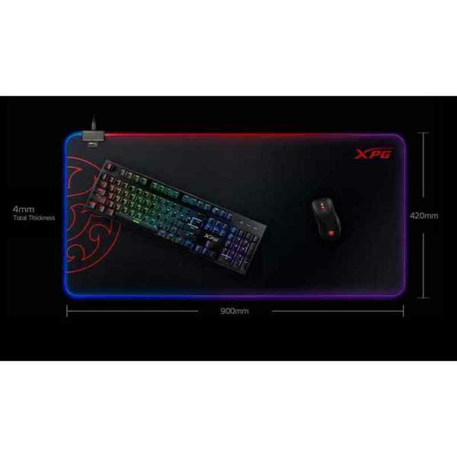 Gaming Matte mit LED RGB XPG 75260017 Schwarz Cordura