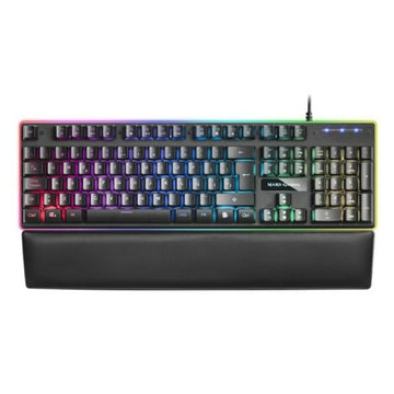 Gaming Tastatur Mars Gaming MK320ES RGB USB Schwarz Spanisch Qwerty Spanisch