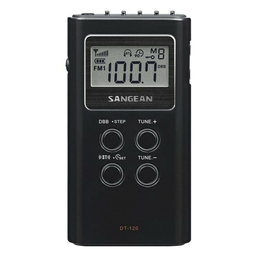 Tragbares Radio Sangean DT-210 Silberfarben