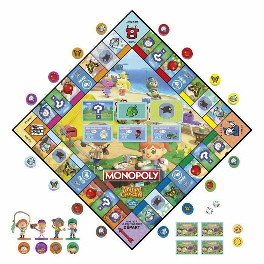 Table Game Monopoly Animal Crossing (French) (FR)