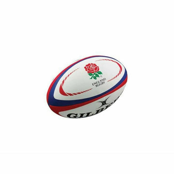 Rugby Ball Gilbert 41020104 Bunt Rojo/Blanco