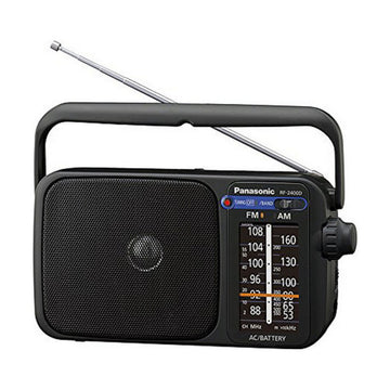 Tragbares Radio Panasonic Corp. RF2400DEGK Schwarz