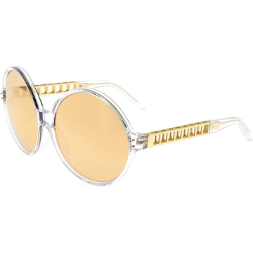 Damensonnenbrille Linda Farrow 451 CLEAR YELLOW GOLD