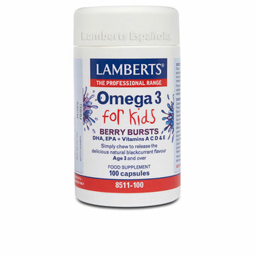 Nahrungsergänzungsmittel Lamberts   Für Kinder Omega 3 100 Stück