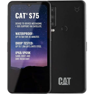 Smartphone CAT S75 Schwarz 6 GB RAM MediaTek Dimensity 6,6