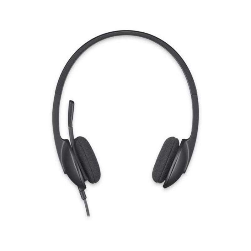 Auriculares con micrófono Logitech 981-000475 USB 1,8 m Negro (1 pieza)