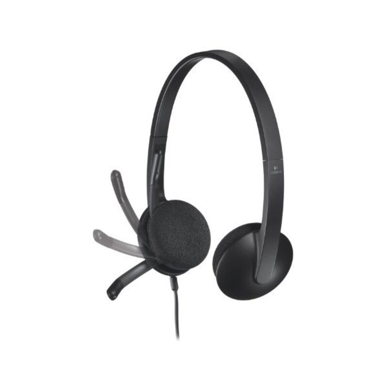 Auriculares con micrófono Logitech 981-000475 USB 1,8 m Negro (1 pieza)