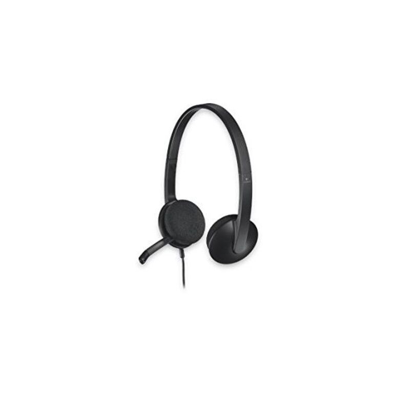 Auriculares con micrófono Logitech 981-000475 USB 1,8 m Negro (1 pieza)