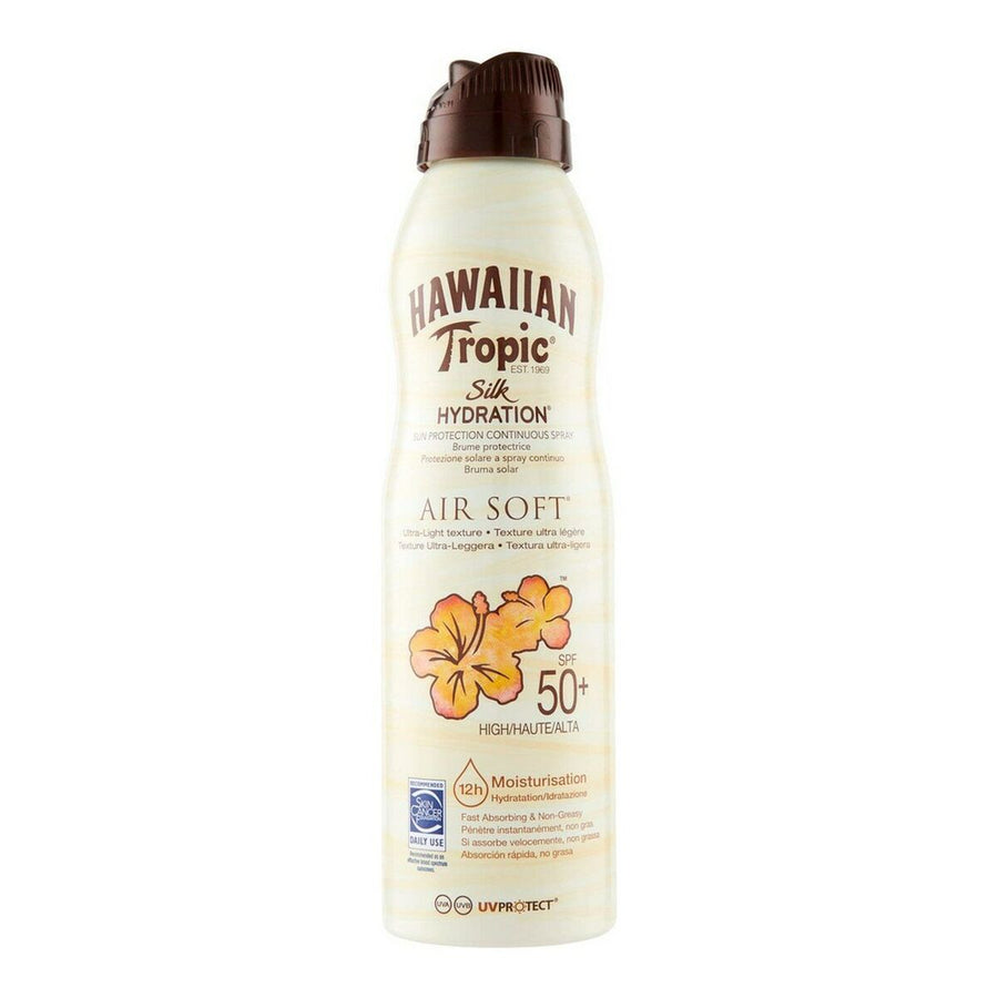 Sunscreen Mask Silk Hydration Hawaiian Tropic Moisturizing Spf 50 (220 ml)