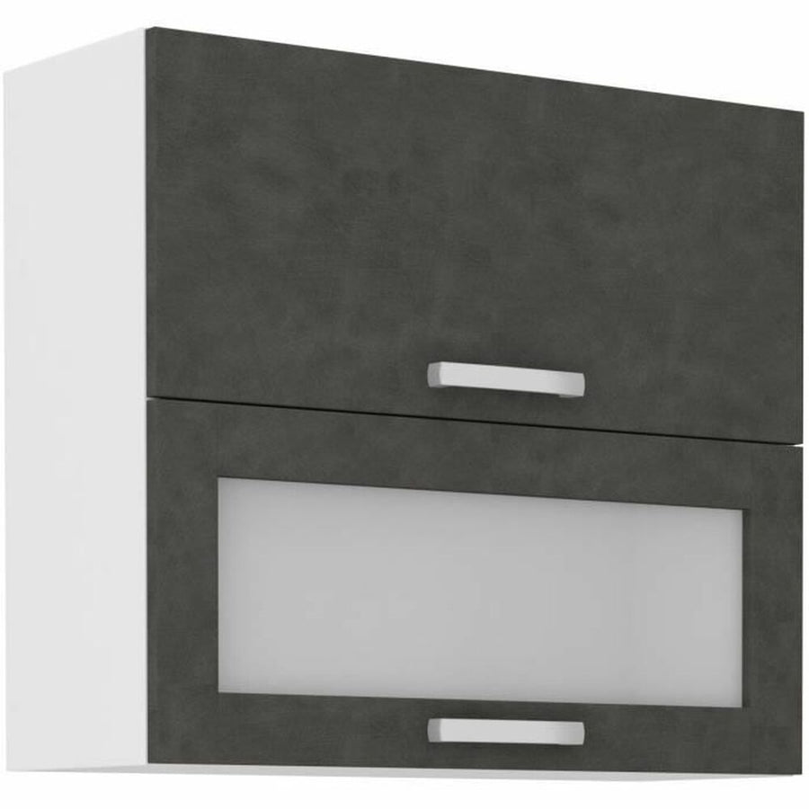 Schrank 80 x 31,6 x 72 cm Grau