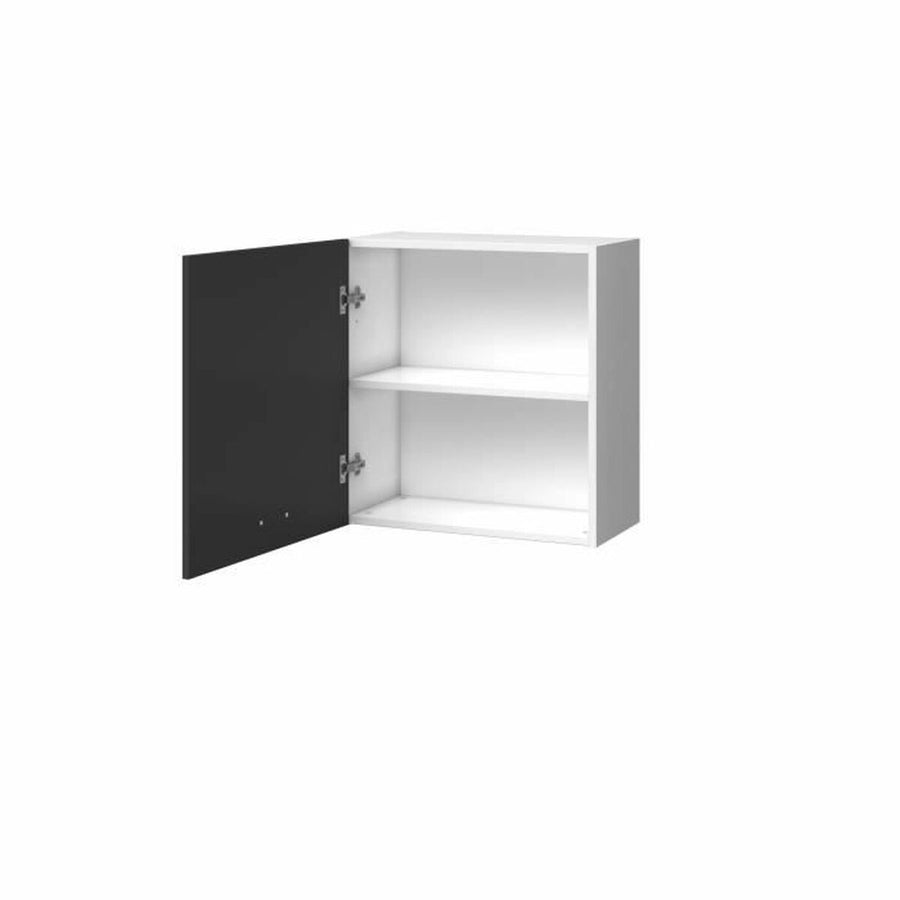 Schrank 60 x 30 x 36 cm Grau Weiß