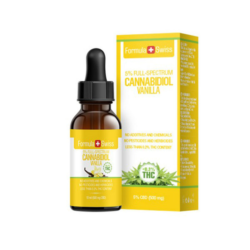 Oil Cannabidiol Formula Swiss 5% CBD (10 ml)