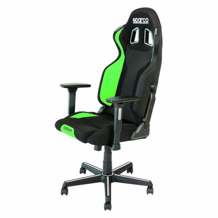 Gaming-Stuhl Sparco S00989NRVF Grip 150º Schwarz/Grün