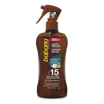 Protektives Öl Monoi Tahiti Babaria SPF 15 (300 ml) (300 ml)