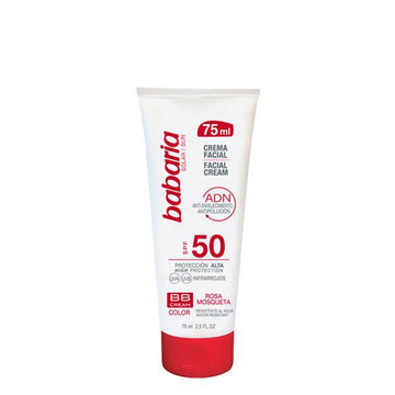 Gesichtscreme ADN BB Cream Babaria Solar Adn Bb SPF 50 (75 ml) 75 ml Spf 50