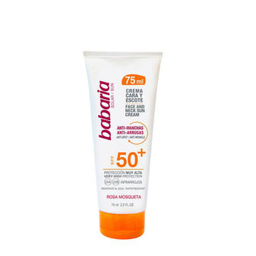 Anti-Sonnenfleckenfluid Cara & Escote Babaria Solar Escote SPF 50+ (75 ml) 75 ml SPF 50+