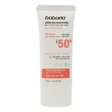 Anti-Sonnenfleckencreme Multi-Protection Babaria Spf 50+ (50 ml)