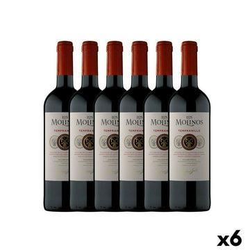 Rotwein Los Molinos 63253 (Pack 6x)