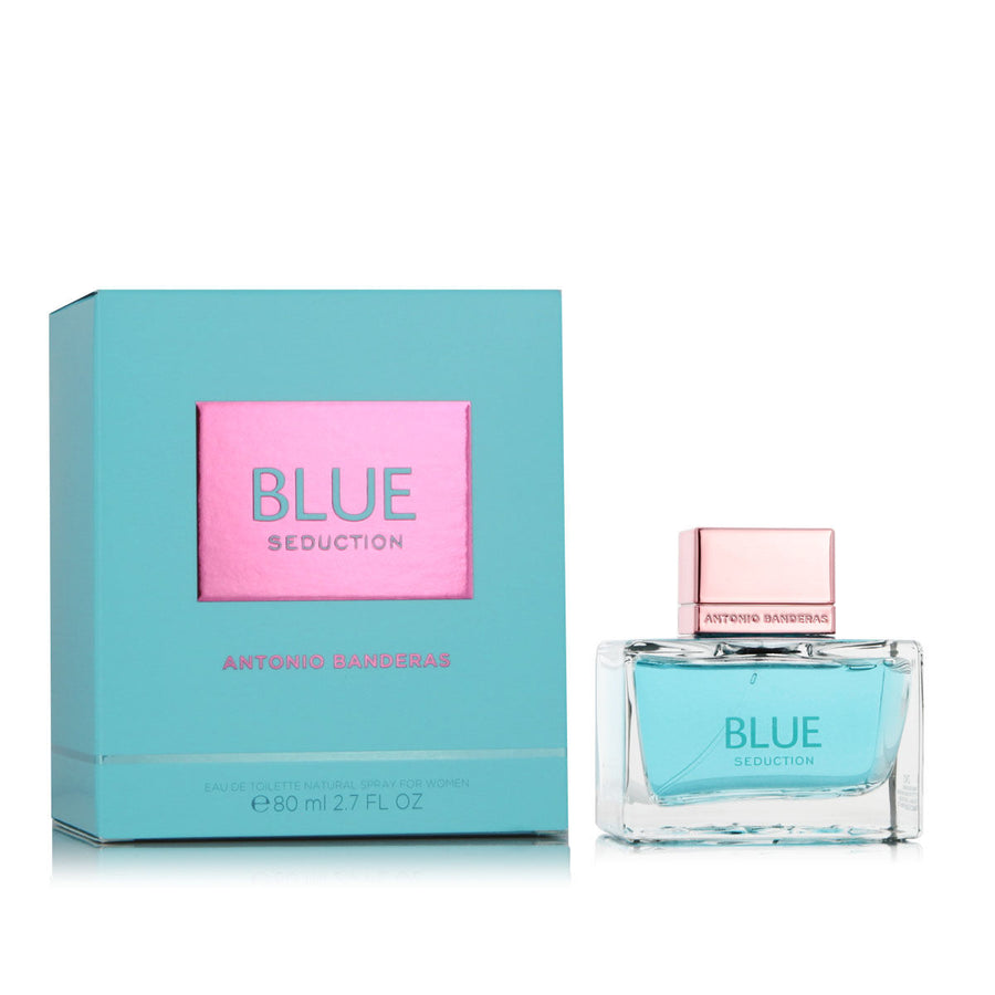 Perfume de mujer Antonio Banderas EDT Blue Seduction para mujer 80 ml