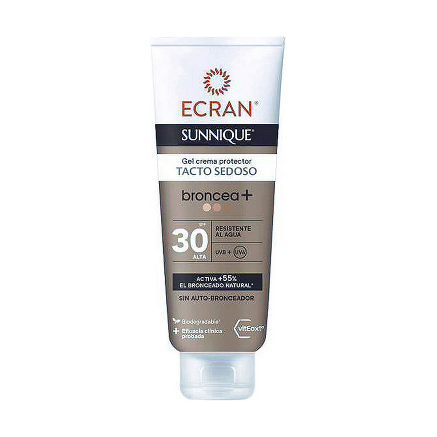 Sonnenschutz-Gel Ecran Sunnique Spf 30 (250 ml)