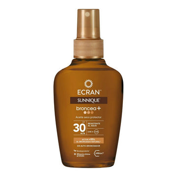 Sonnenöl Ecran Sunnique Broncea+ SPF 30 (100 ml)