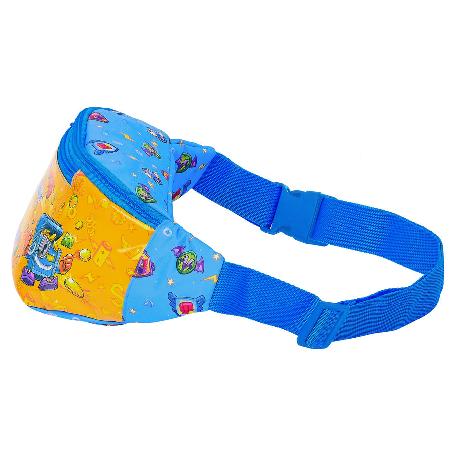 Belt Bag SuperThings Blue Colorful (23 x 12 x 9 cm)