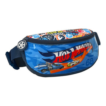 Gürteltasche Hot Wheels Challenge Bunt Marineblau (23 x 14 x 9 cm)