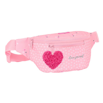 Gürteltasche Safta Love Yourself Rosa (23 x 12 x 9 cm)