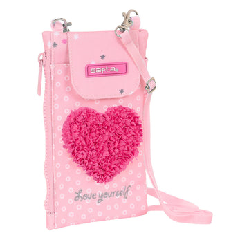 Geldbeutel Safta Love Yourself Handyhülle Rosa