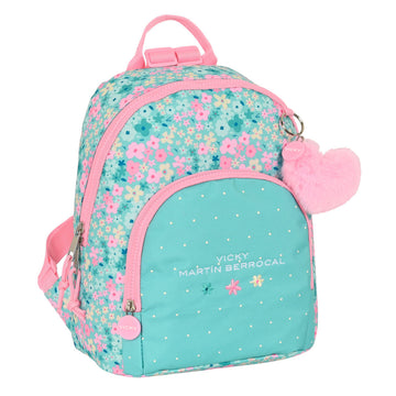 Lässiger Rucksack Vicky Martín Berrocal Mint paradise Minze 13 L