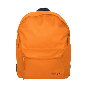 Lässiger Rucksack Multiline 34 x 44 x 14 cm Orange