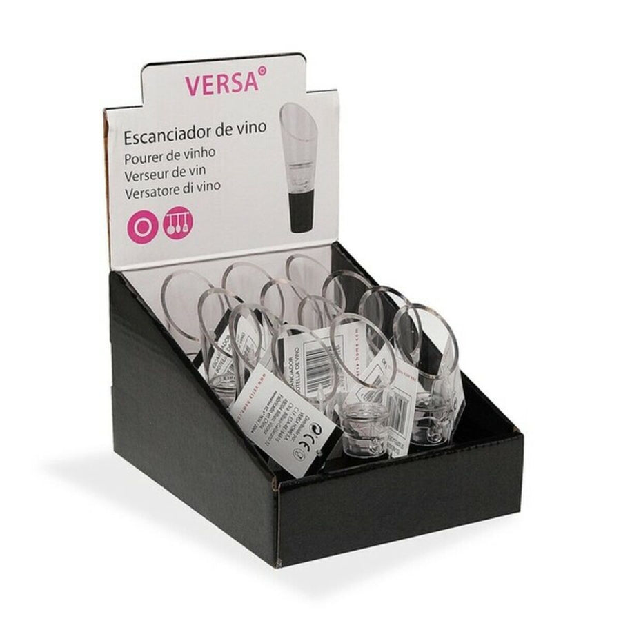 Tapa dispensador vino Versa acero silicona plástico ABS