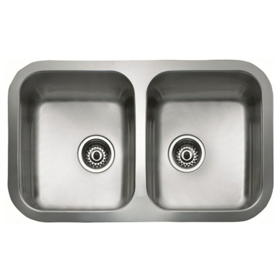 Double sink Teka inox bajo encimera