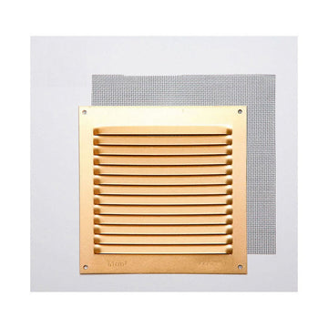 Raster Fepre Moskitonetz Gold Aluminium (15 x 15 cm)