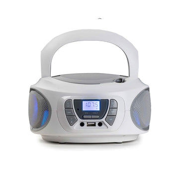 Radio/CD Bluetooth + mp3 FONESTAR BOOM-ONE-B Weiß