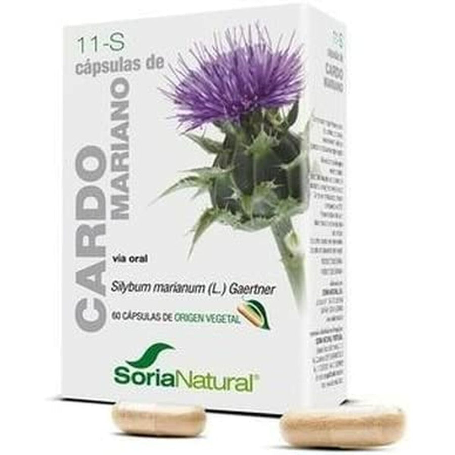 Complemento alimenticio Soria Natural Cardo mariano 30 piezas