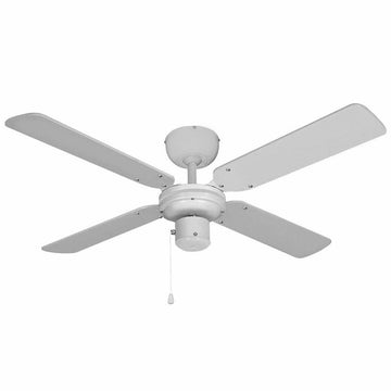 Deckenventilator EDM Báltico Ø 102 cm Weiß 50 W