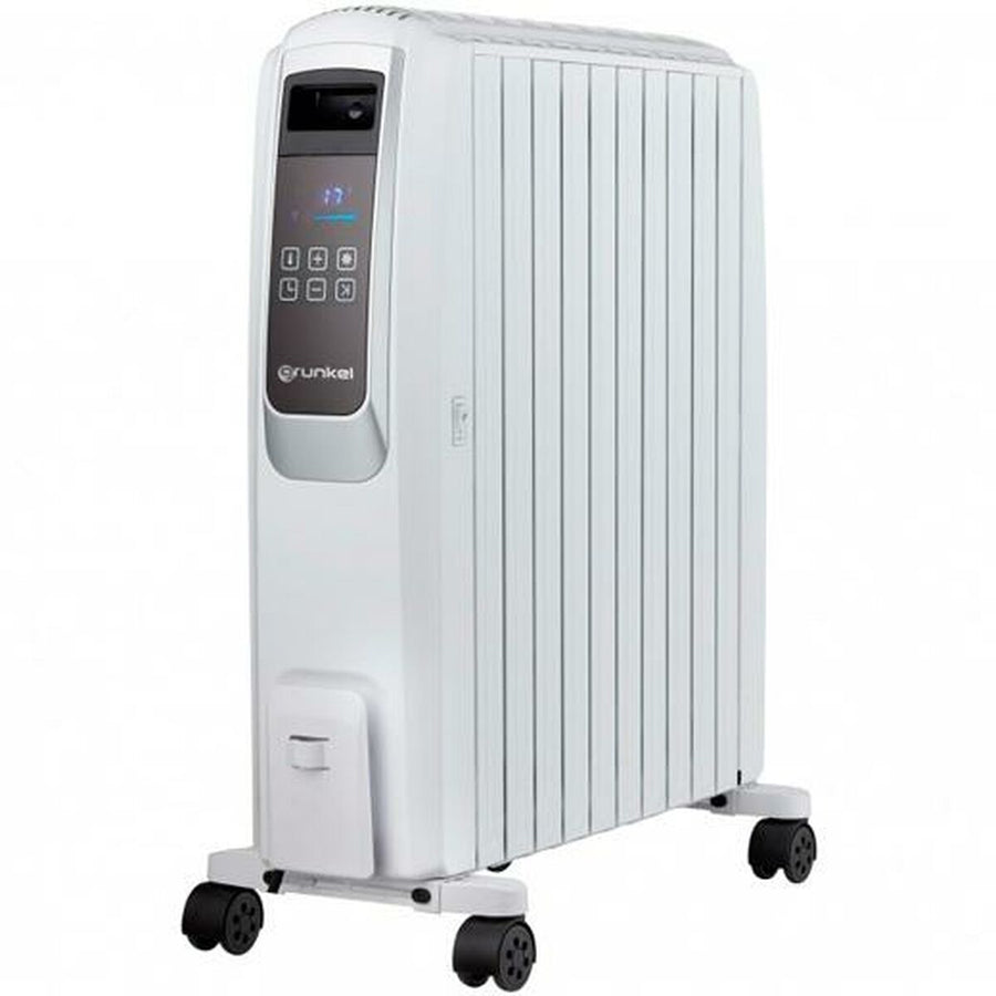 Oil heater (10 chambers) Grunkel RAC-10 Piros Digital White 2500 W