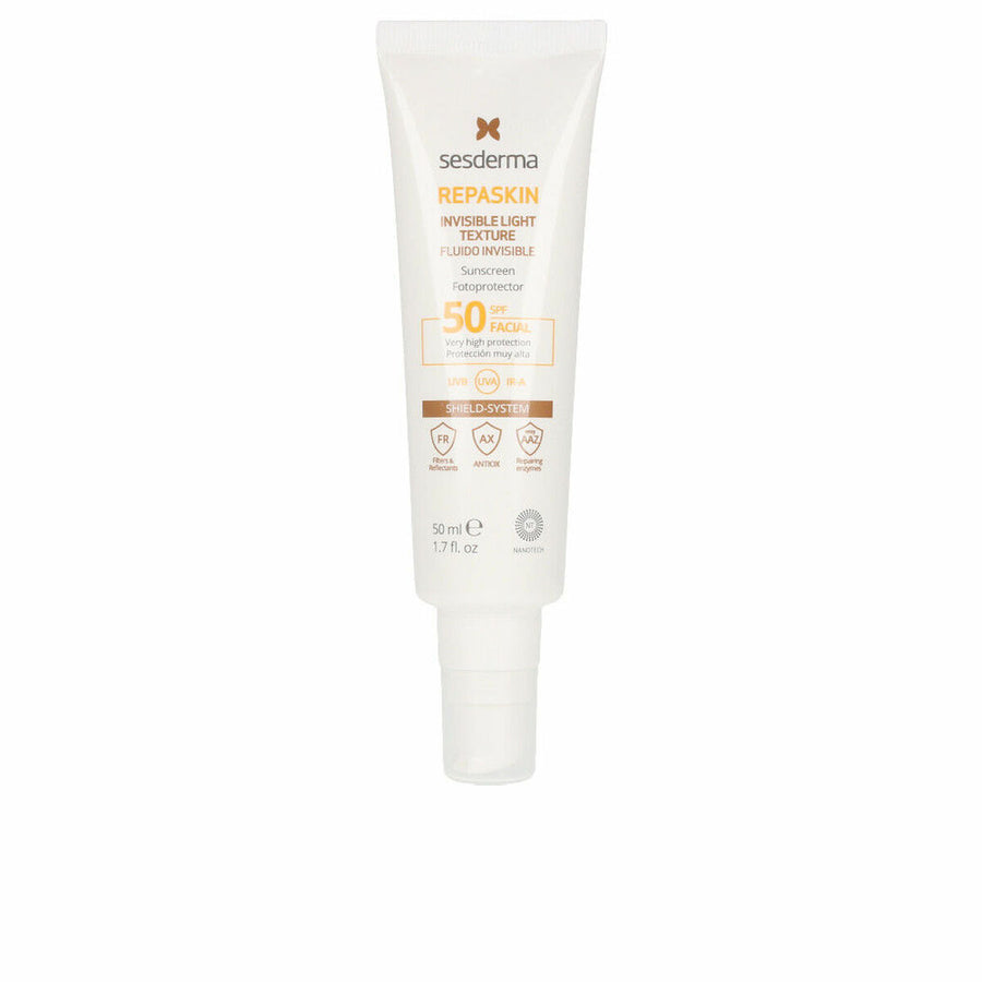 Protector Solar Fluido Sesderma Repaskin Invisible Spf 50 (50 ml)